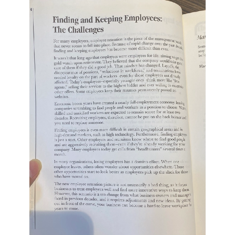 Retaining Your Employees - Barb Wingfield & Janice Berry 452115