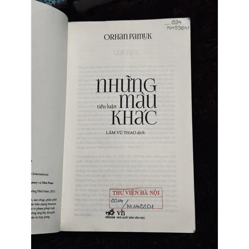 Những màu khác - Orhan Pamuk 994197