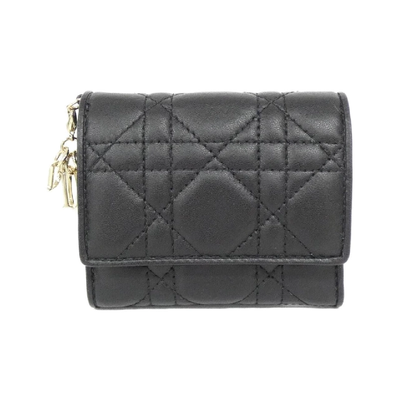 【Sản phẩm chưa sử dụng】Ví Christian Dior Lady Dior Lotus S0181ONMJ 621928