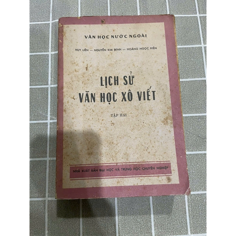 Lịch sử Văn học Xô Viết - Tập 2- sách dày 455986