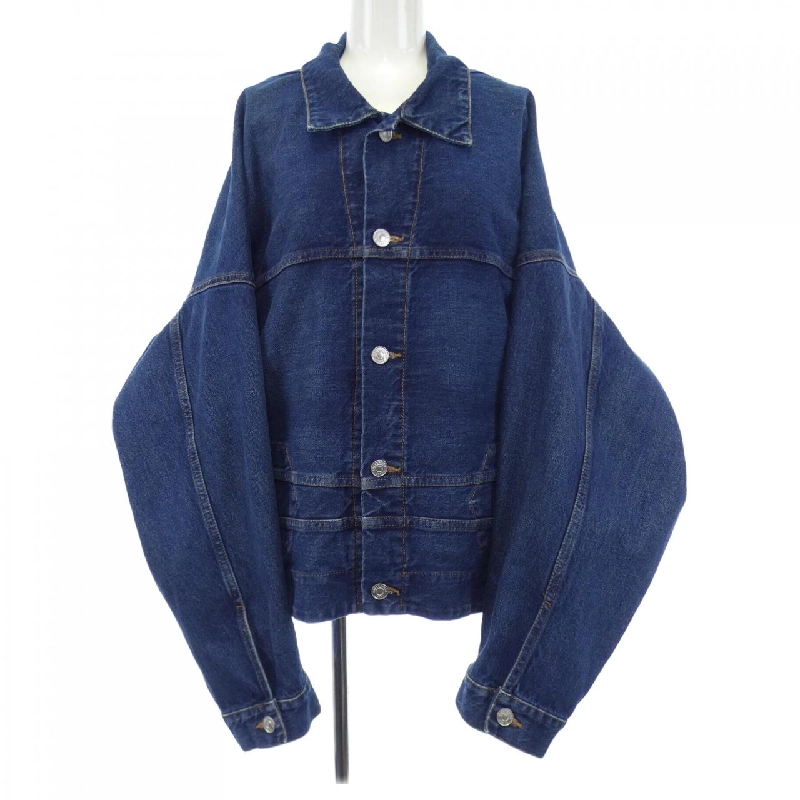 【Mã giảm giá】Balenciaga BALENCIAGA Áo khoác denim 639695