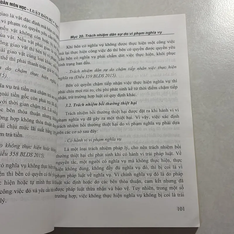 Hướng dẫn môn học Luật Dân Sự Tập 2 728540