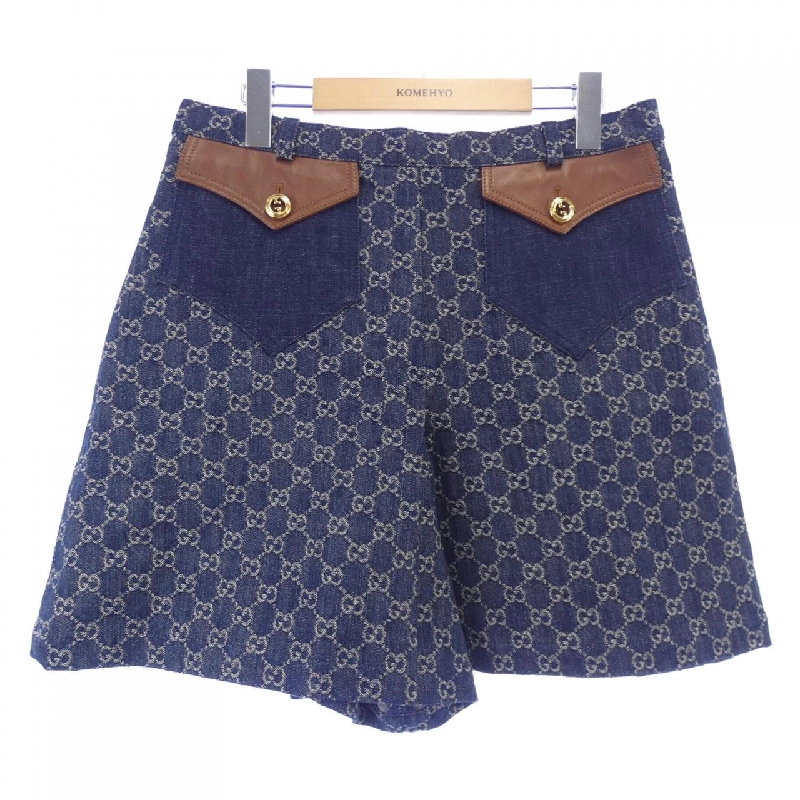 Gucci GUCCI Denim Organic Wash 652661 XDBLL Quần Short - Hàng hiệu Chính hãng 815889
