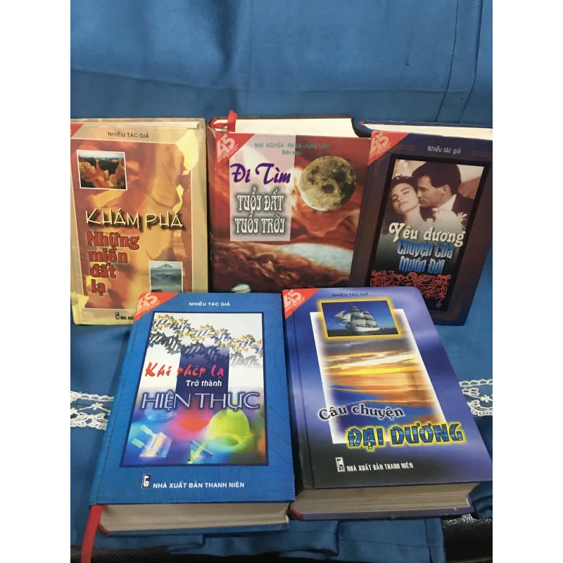 Bộ 5 cuốn sách khoa học kỷ niệm 45 năm nxb Thanh niên 995979
