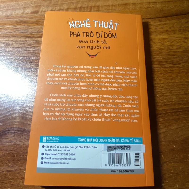 Sách kiến thức bổ ích mỗi ngày Nghệ Thuật Pha Trò Dí Dỏm 190243