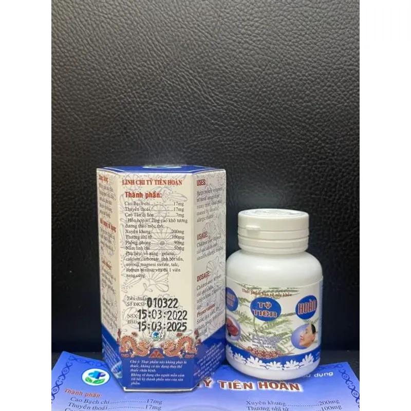 Linh Chi Tỷ Tiên Xoang 30 Viên 722764