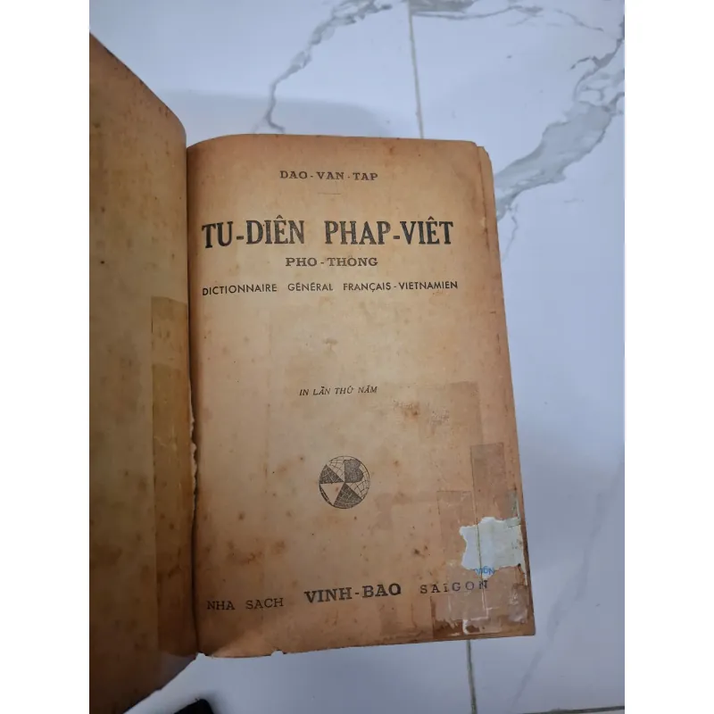 Từ Điển Pháp Việt Phổ Thông - Đào Văn Tập - Từ điển 796861