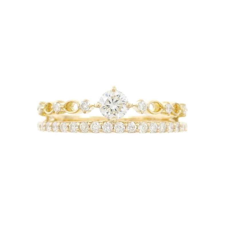 Nhẫn kim cương K18YG 0.40CT - Hàng hiệu Chính hãng 851064