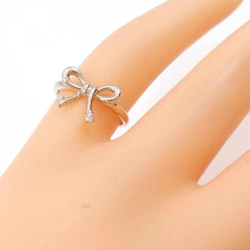 Nhẫn hồng kim cương 0.02CT - Hàng hiệu Authentic Samantha Tiara 842468