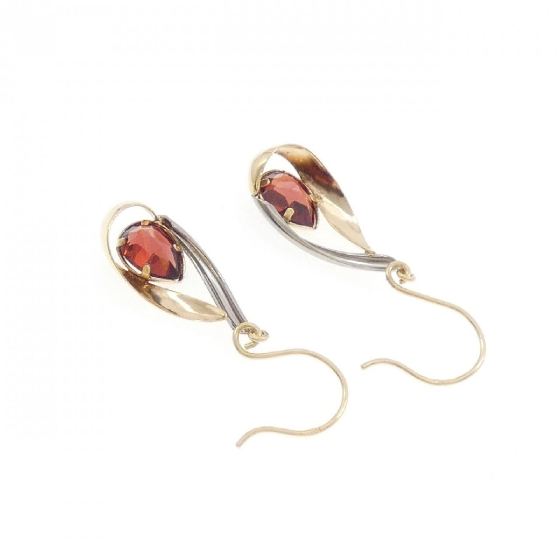 Bông tai Garnet K18YG/K18WG - Hàng hiệu Chính hãng 862605