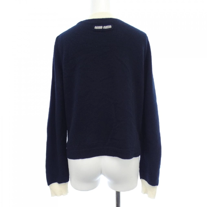 【Mã giảm giá】Áo khoác cardigan MIU MIU 637925