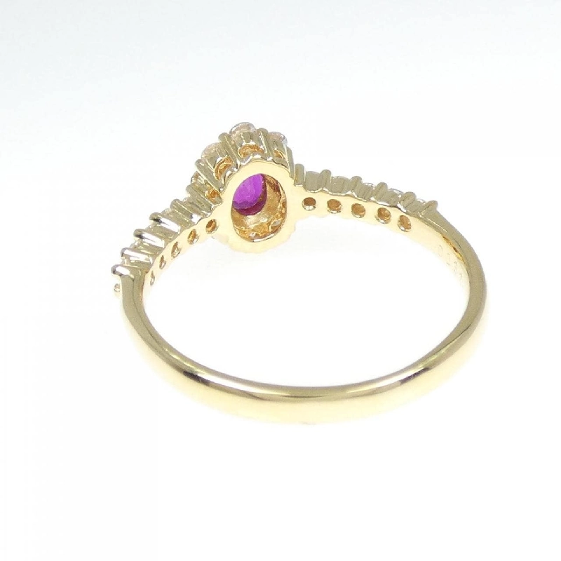 Nhẫn ruby K18YG 0.23CT 672028