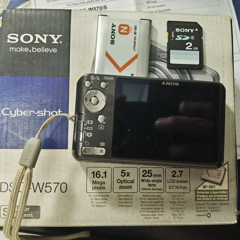 Máy chụp ảnh Sony - Tình trạng như mới 1001957