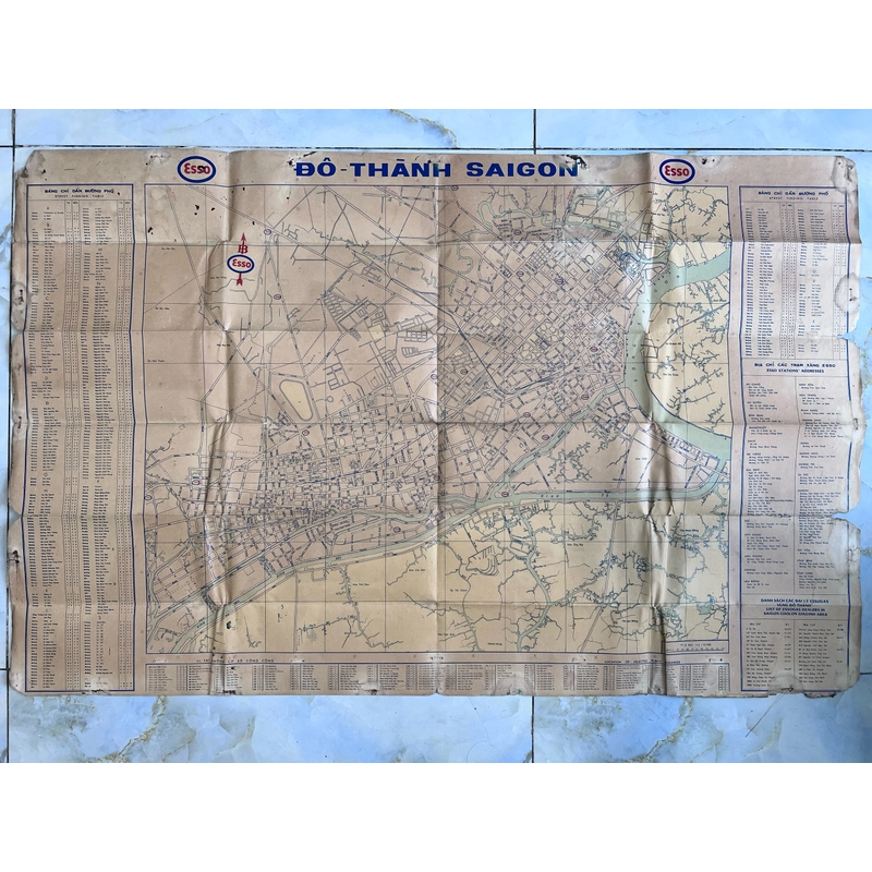 Bản đồ Sài Gòn năm 1968 500102