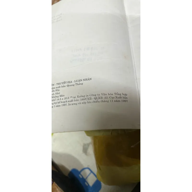 Đàm Thiên Thuyết Địa Luận Nhân (1997) - Ngô Bạch, mới 70% (PVL) 40628