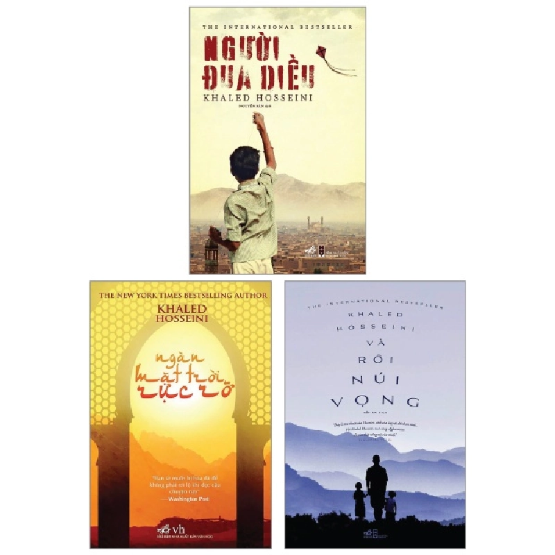 Combo Sách Khaled Hosseini - Người Đua Diều + Ngàn Mặt Trời Rực Rỡ + Và Rồi Núi Vọng (Bộ 3 Cuốn) - Khaled Hosseini 744159