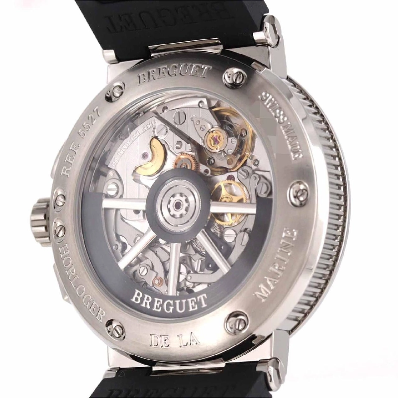 Breguet Marine Chronograph 5527 TI 5527TI/G2/5WV TI tự động - Hàng hiệu Chính hãng 881971