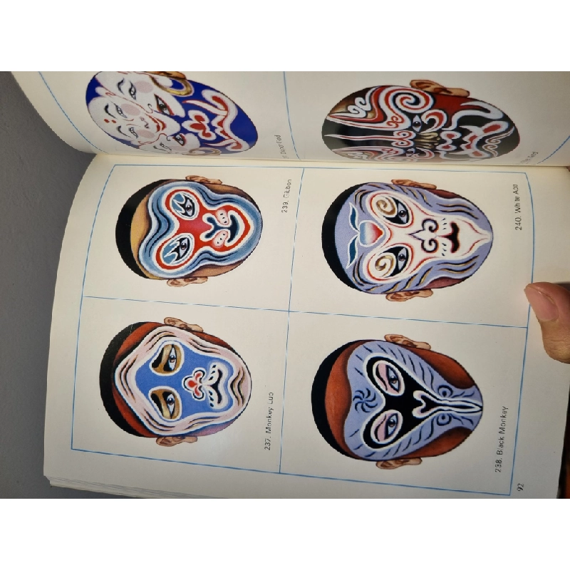 PEKING OPERA PAINTED FACES : with notes on 200 operas 222581