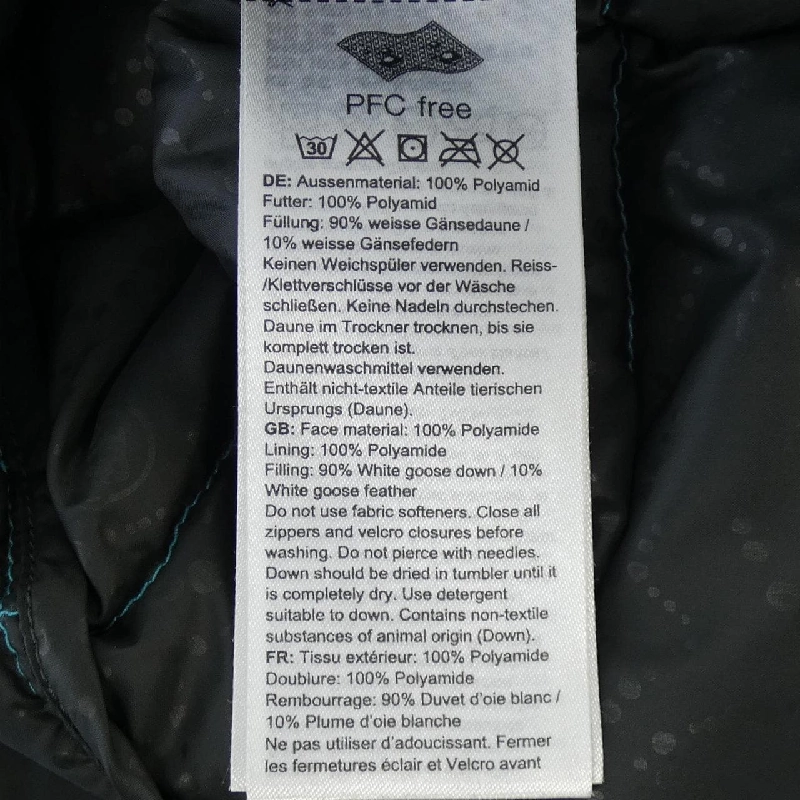 MAMMUT Áo khoác lông vũ - Hàng hiệu Authentic 819055