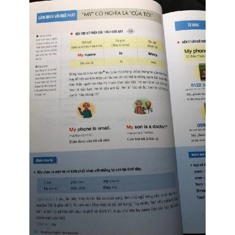 Restart your english more expression yêu lại tiếng anh từ đầu 2020 mới 90% bẩn nhẹ Park Kyung Mi HPB2808 HỌC NGOẠI NGỮ 350321