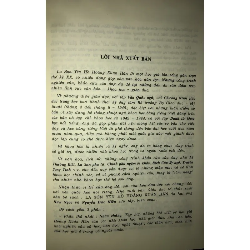 La Sơn Yên Hồ - Hoàng Xuân Hãn (1908-1996) - Phần III 751384