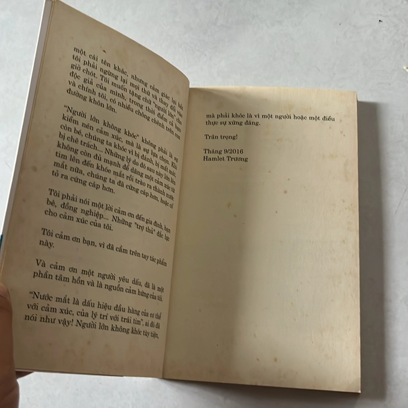Người lớn không khóc - Hamlet Trương 506778