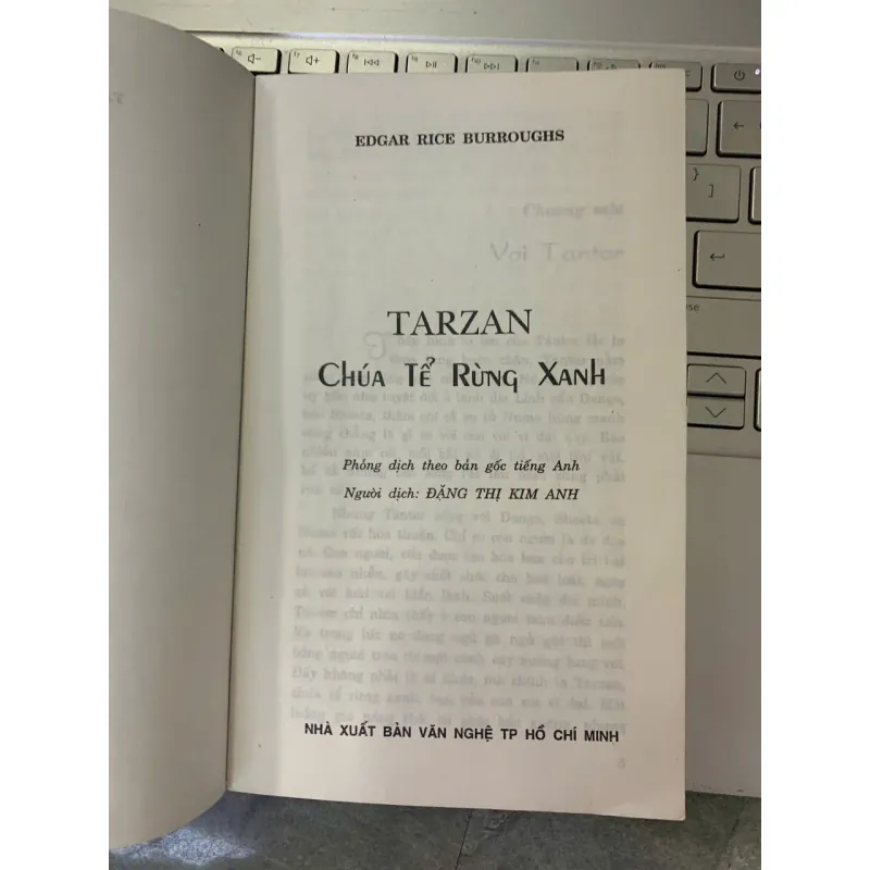TARZAN CHÚA TỂ RỪNG XANH - EDGAR RICE BURROUGHS 737110