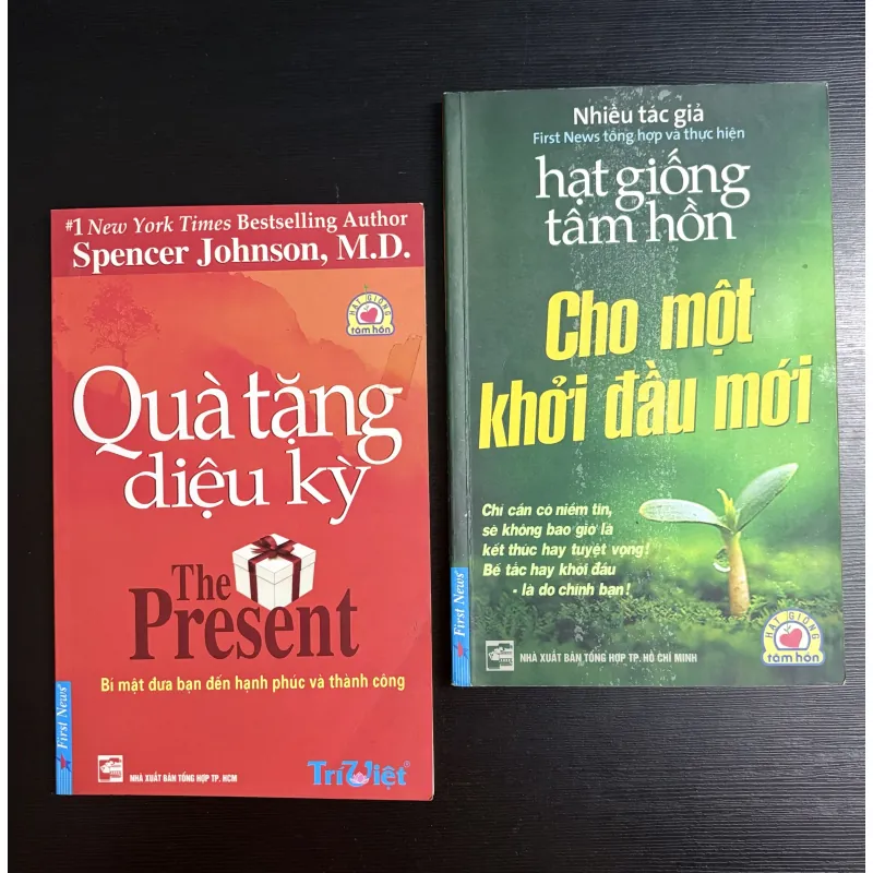 Conbo 2 cuốn hạt giống tâm hồn: Quà tặng diệu kỳ - Cho một khởi đầu mới 925688