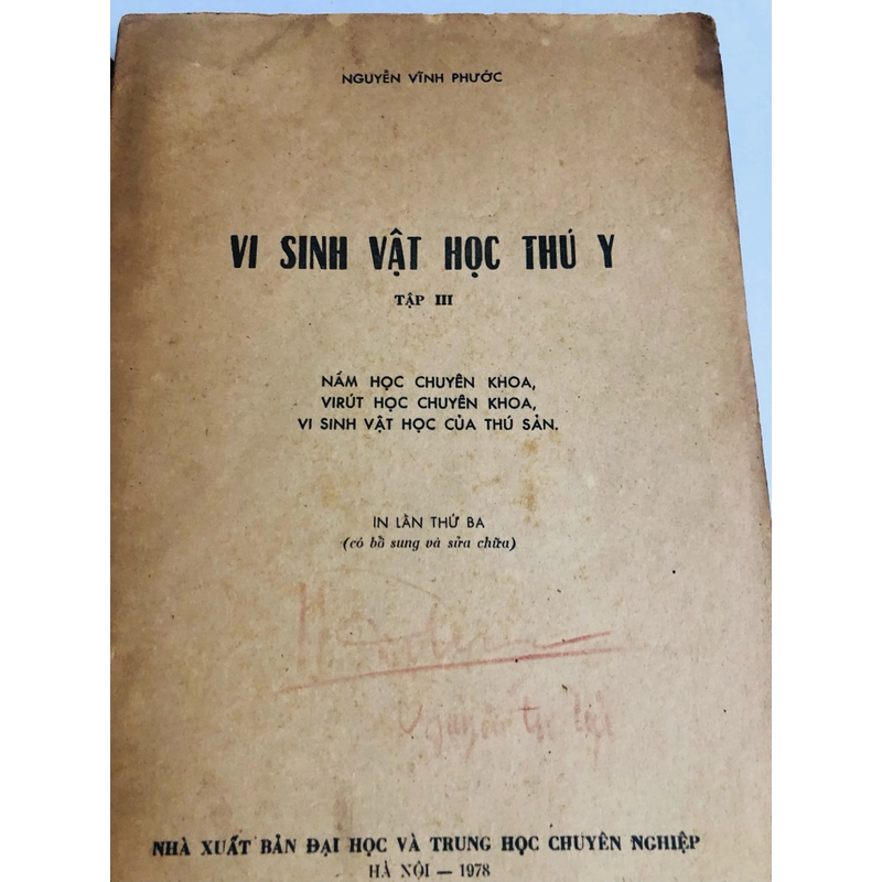 VI SINH VẬT HỌC THÚ Ý 528065