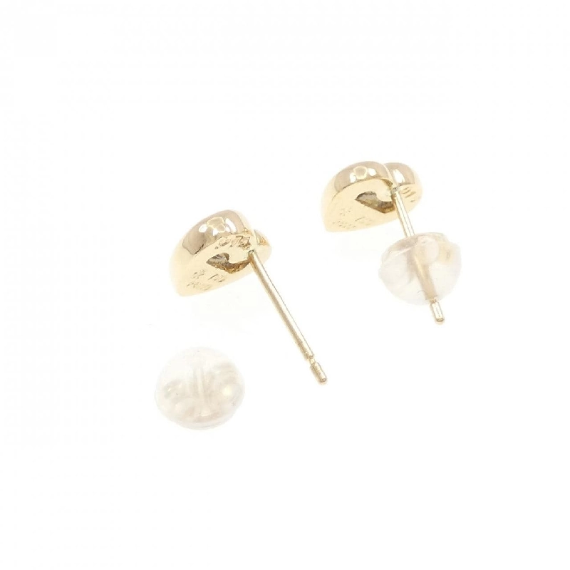 K18YG/PT900 Bông tai kim cương hình trái tim 0.03CT - Hàng hiệu Chính hãng 868701