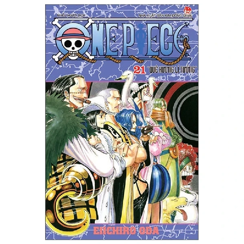 One Piece - Tập 21: Quê Hương Lí Tưởng - Eiichiro Oda (Mới 100%) Truyện tranh, NXB Kim Đồng - SÁCH ĐẠI HỌC 487052