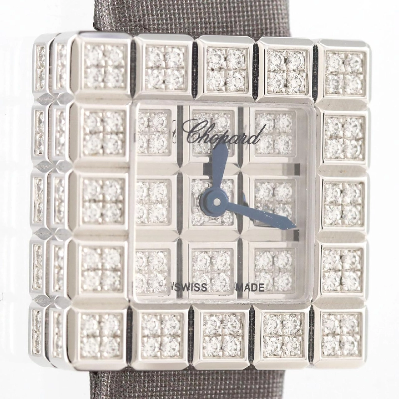 Chopard Ice Cube WG - Đồng hồ đeo tay đầy kim cương 137003-1001 WG Quartz - Hàng hiệu Chính hãng 876641