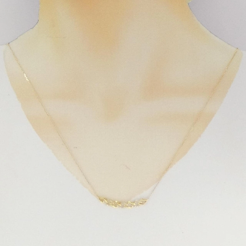 Dây chuyền kim cương K18YG 0.15CT - Hàng hiệu chính hãng 866447