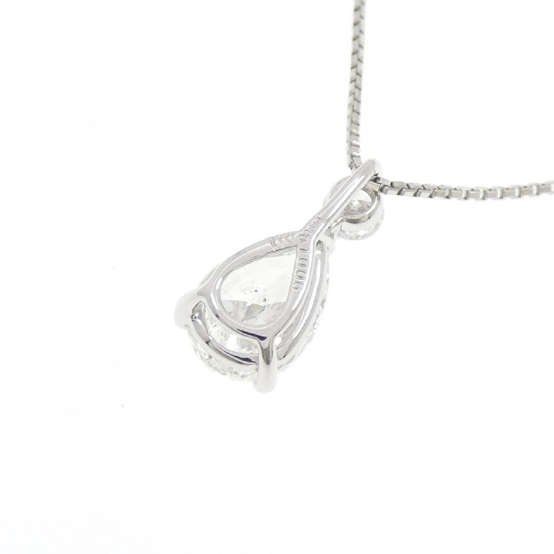 Dây chuyền kim cương PT900/PT850 1.006CT G SI2 hình giọt nước - Hàng hiệu Chính hãng 871721