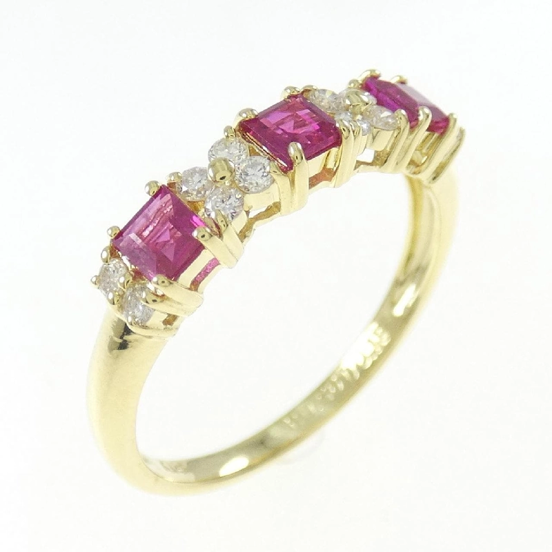 Nhẫn ruby K18YG 0.56CT 672830