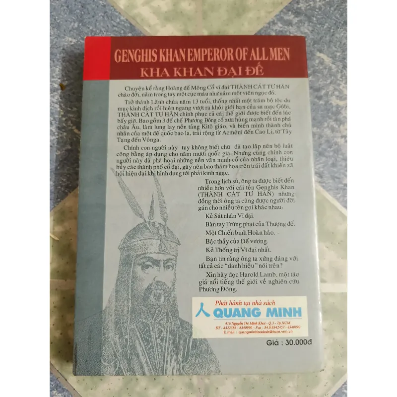 Những câu chuyện về Thành Cát Tư Hãn - Harold Lamb 561473