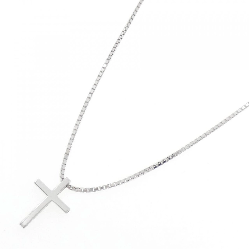 K18WG Dây chuyền hình chữ thập - Hàng hiệu Chính hãng 861063