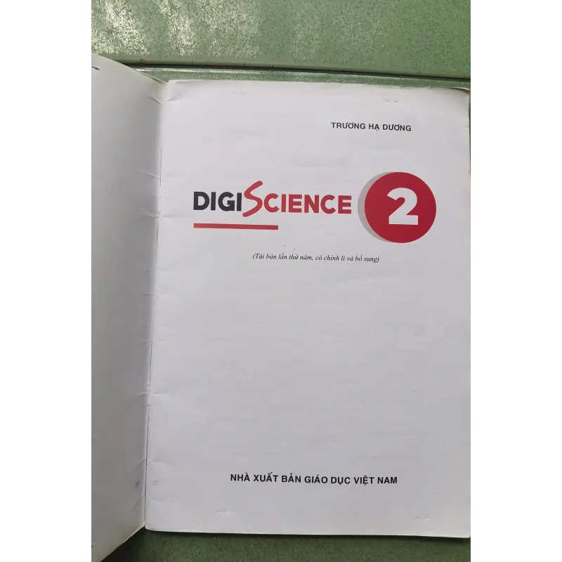 [Sách tiếng Anh tăng cường lớp 2] Digi Science - NXB Giáo Dục  1022133