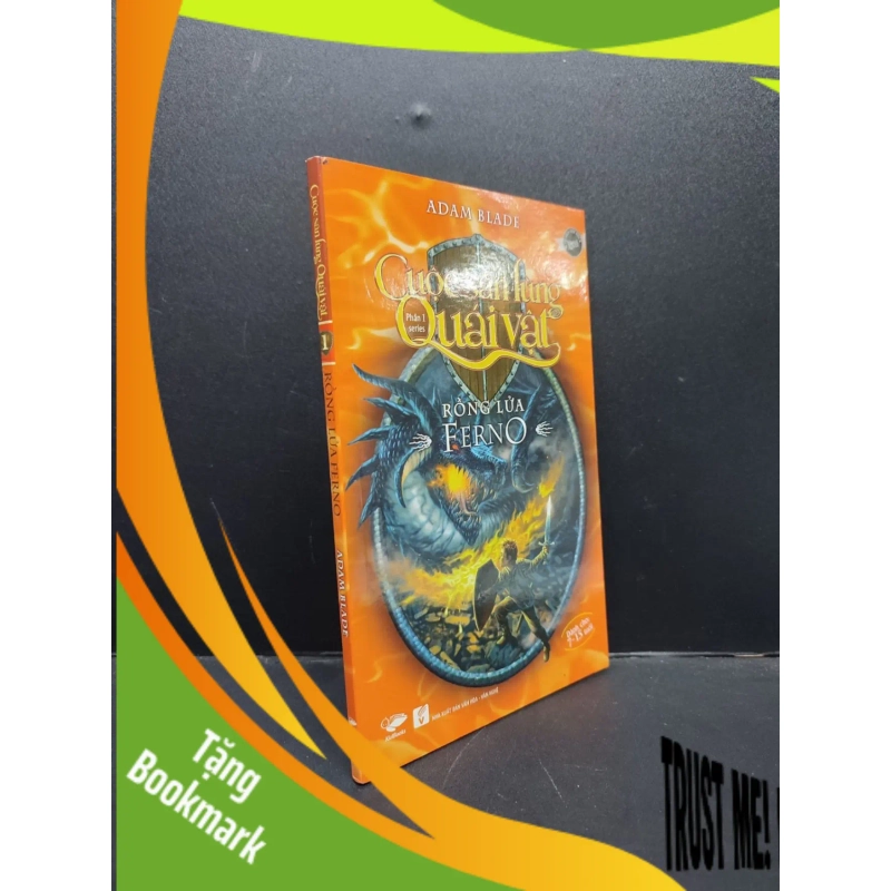 (TẶNG BOOKMARK) Cuộc Săn Lùng Quái Vật 1 Rồng Lửa Ferno mới 80% ố nhẹ 2015 RBK2606 Adam Blade VĂN HỌC 942253