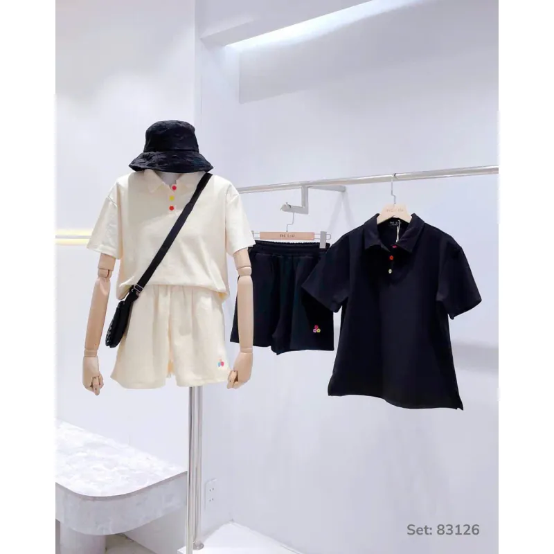 Áo lửng phối nút màu, freesize, shop The Ciu 674229