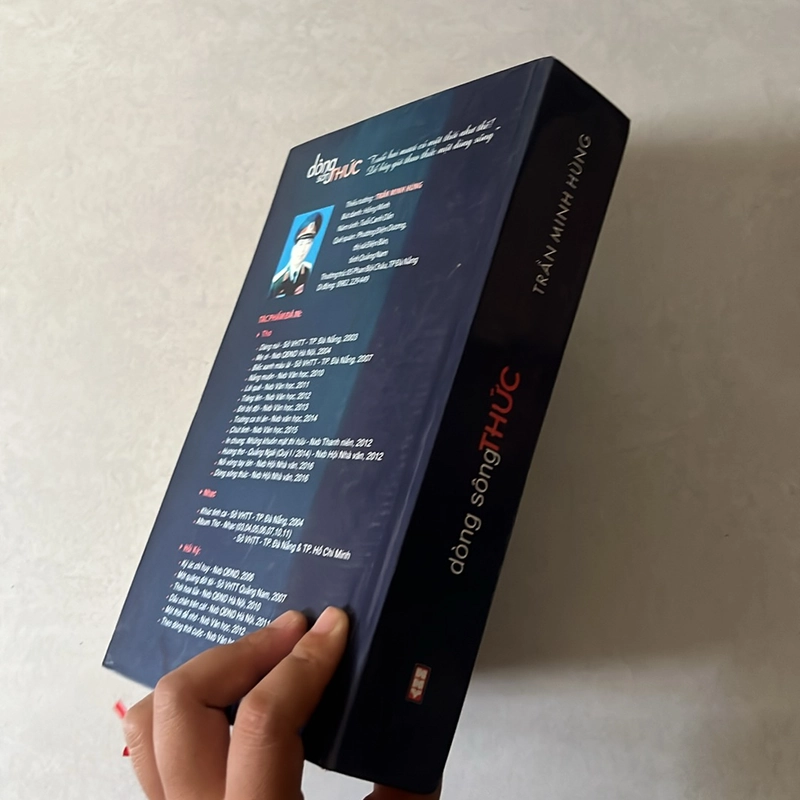 Dòng sông thức - Trần Minh Hùng (Có chữ ký tác giả) 504315