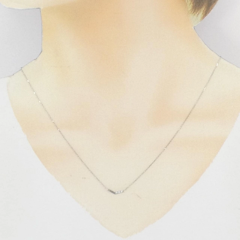 K10WG Dây chuyền kim cương 0.03CT - Hàng hiệu Chính hãng 857190