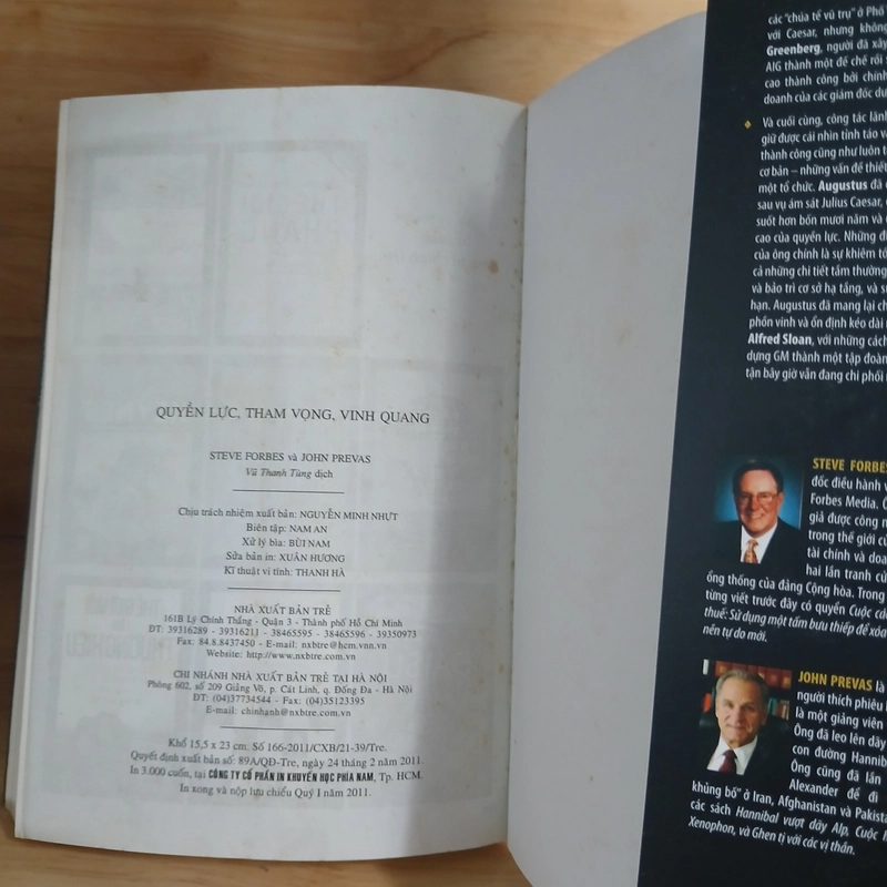 Quyền Lực, Tham Vọng, Vinh Quang - Steve Forbes & John Prevas 443104