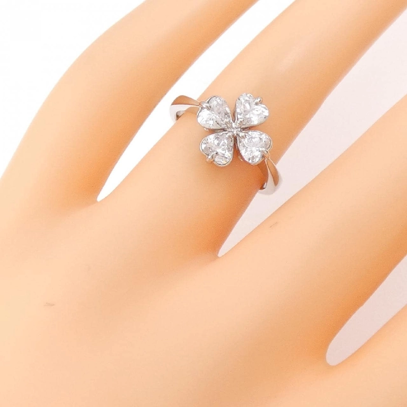 Nhẫn kim cương PT900 1.006CT D VS2 hình trái tim - Hàng hiệu Authentic 872928