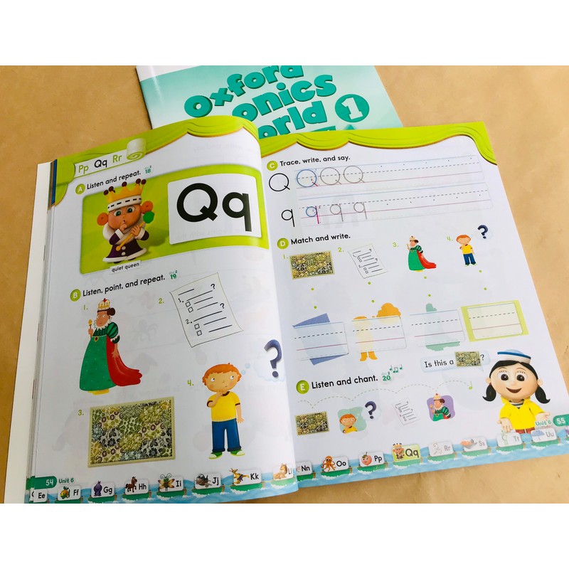 Bộ sách Oxford phonics world (bộ 10 cuốn) 194633