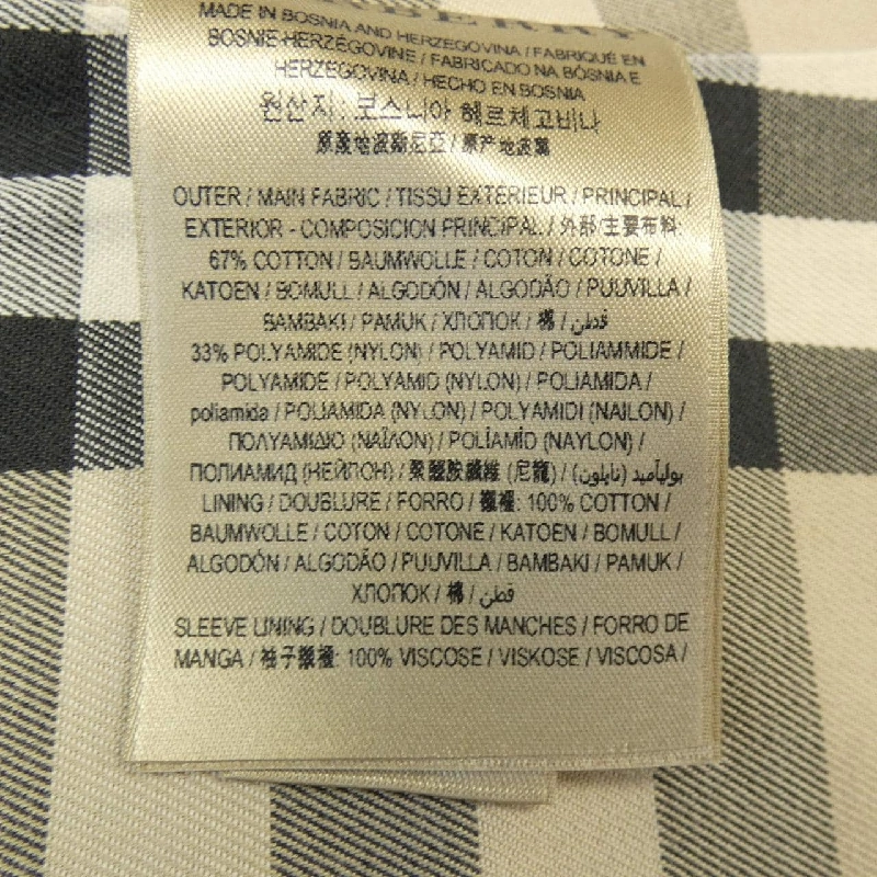 Burberry BURBERRY 80376681 Áo khoác trench - Hàng hiệu Chính hãng 823072