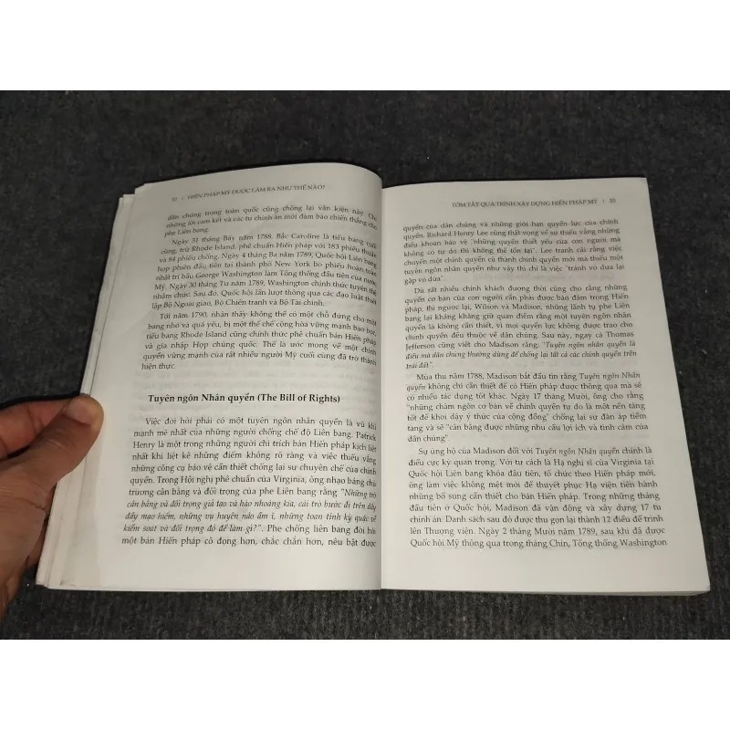 HIẾN PHÁP MỸ ĐƯỢC LÀM RA NHƯ THẾ NÀO? 992583