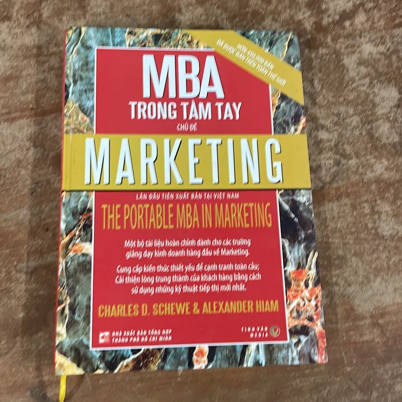 MBA TRONG TẦM TAY CHỦ ĐỀ MARKETING- SCHEWE &ALEXANDER HIAM 675078