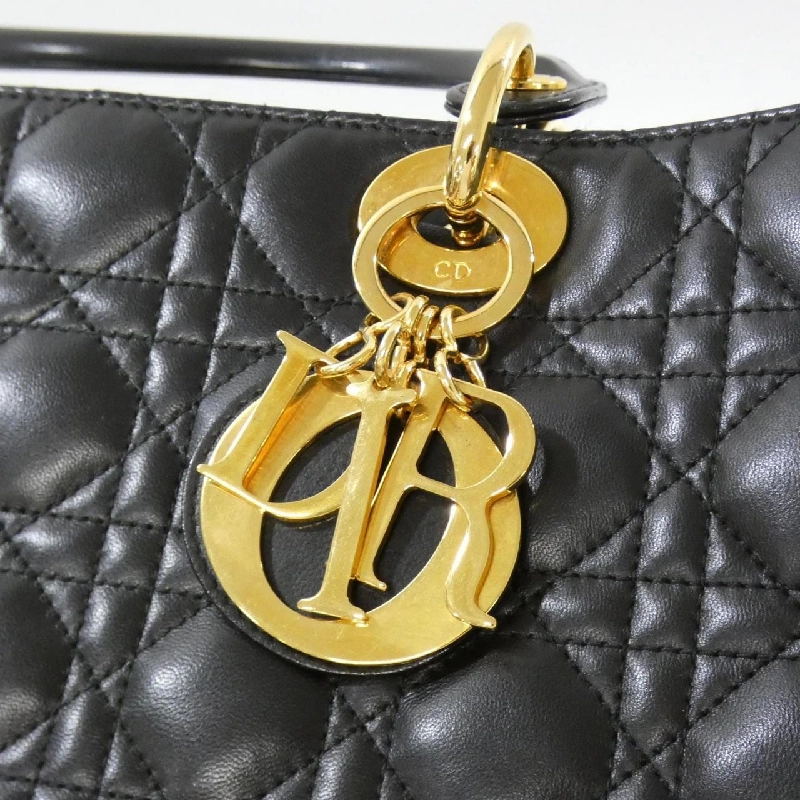 【Vintage】Christian Dior Lady Dior Large CAL44560 Bag 617778