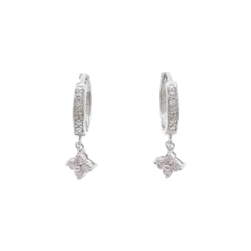 K14WG Bông tai Kim cương Hoa 0.22CT - Hàng hiệu Chính hãng 867357